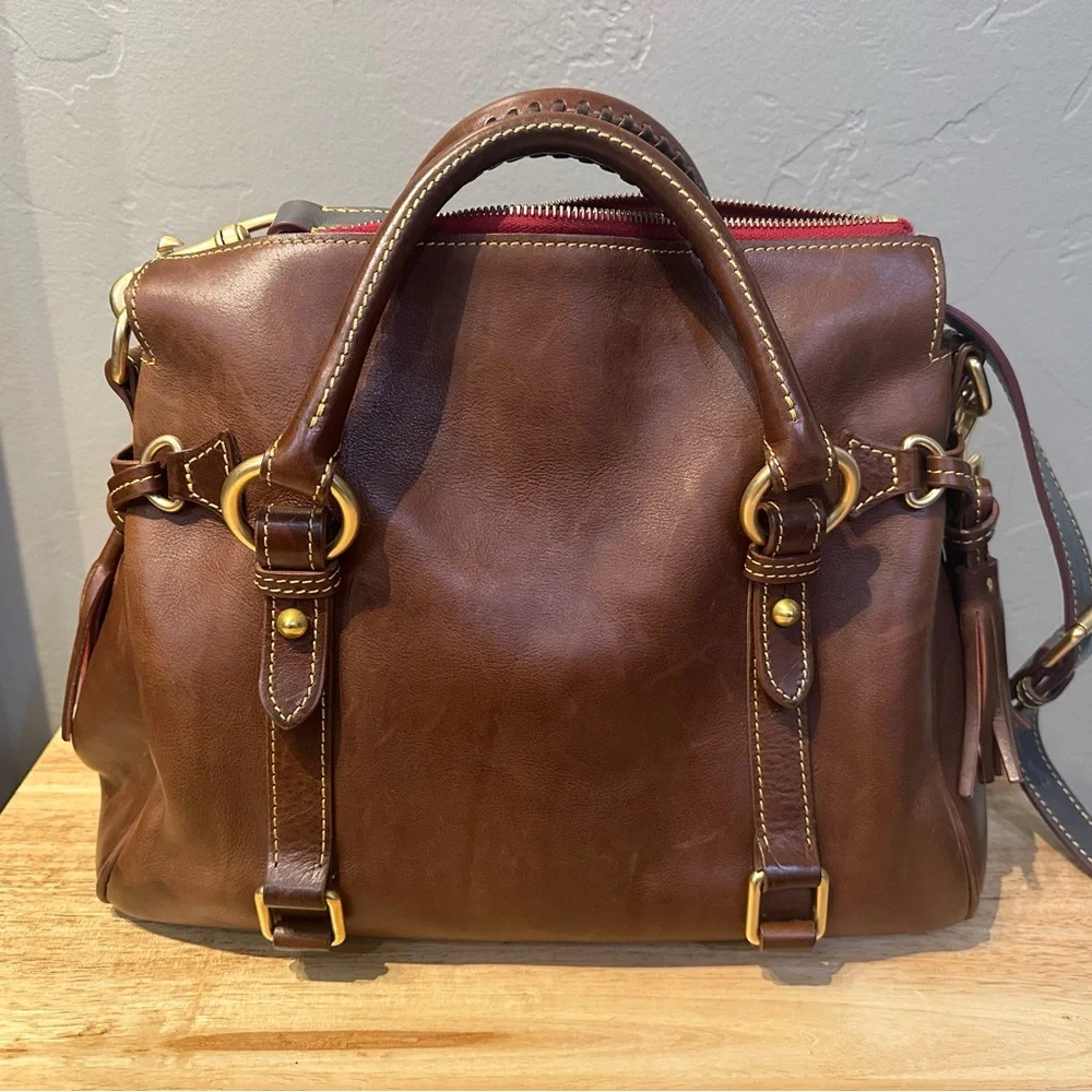 Dooney & Burke. Brown Leather Bag